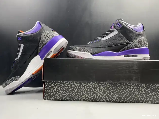 Purple Court 3 Air Black 050 CT8532 Jordan Retro 0623